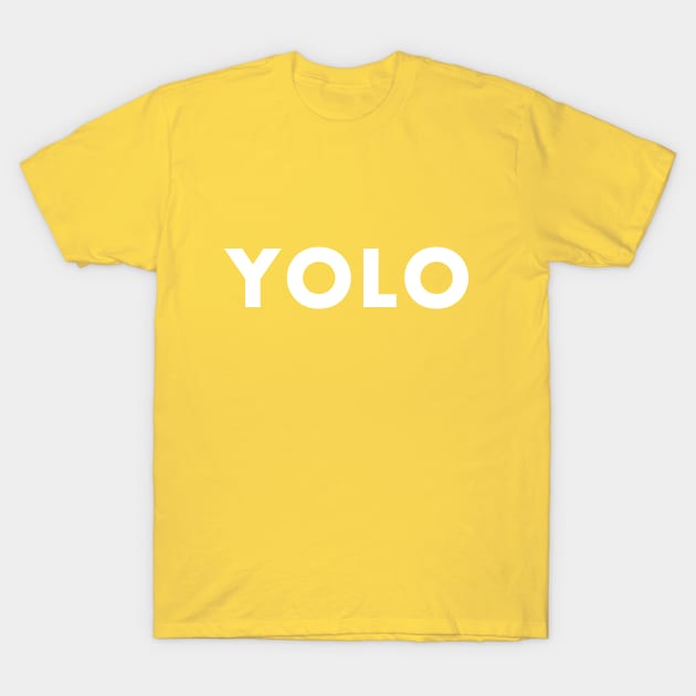 yolo T-Shirt by foxfalcon